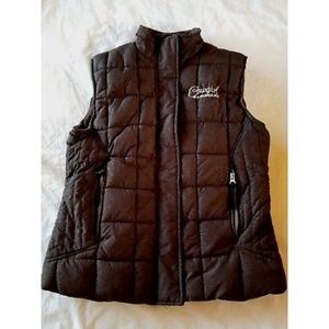 Cowgirl Hardware Brown Puffer Vest S